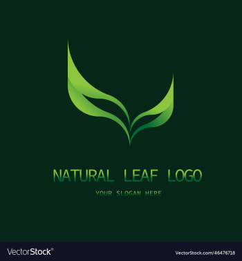 nature leaf logo design