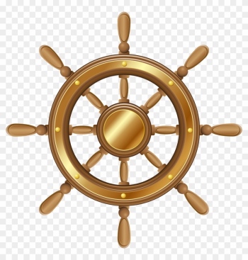 Nautical Clip Art, Perfect For Diy Creative Projects - Boat Steering Wheel Png Nautical Clip Art, Perfect For Diy Creative Projects - Boat Steering Wheel Png