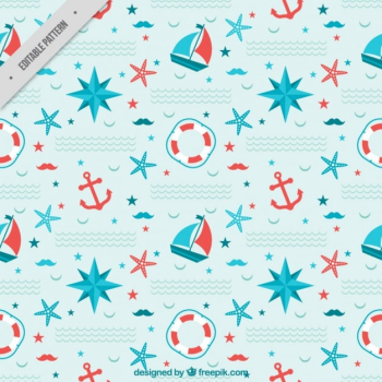 Nautical pattern Nautical pattern