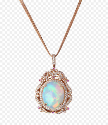 Necklace Diamond Sapphire Jewellery - Retro necklace Necklace Diamond Sapphire Jewellery - Retro necklace