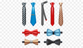 Necktie Bow tie Stock photography Clip art - Necktie and bow tie 