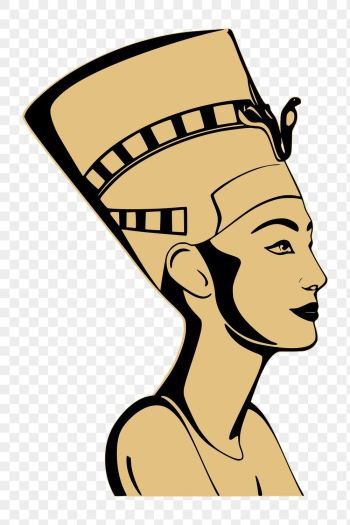 Nefertiti Bust png portrait sticker, | Free PNG - rawpixel