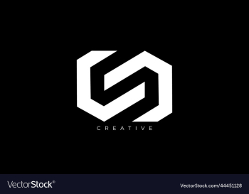 negative space s letter branding negative space s letter branding