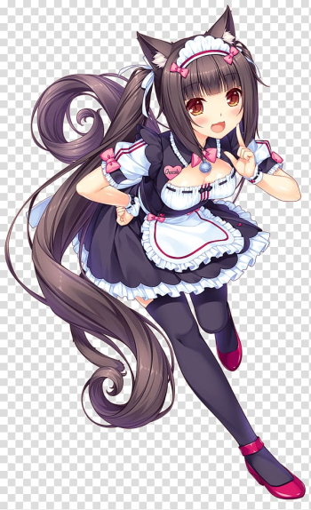 Nekopara Catgirl Anime Sugar Sugar Rune, Anime transparent background PNG clipart