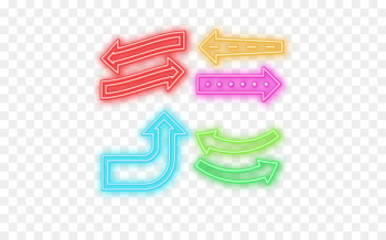 Neon Arrow Icon - Vector neon arrow Neon Arrow Icon - Vector neon arrow