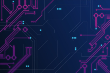 Neon circuit board background Free Vector Neon circuit board background Free Vector