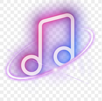 Neon png musical note, entertainment | Free PNG - rawpixel