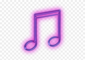 Neon Purple Clipart - Neon Music Notes Transparent Background Neon Purple Clipart - Neon Music Notes Transparent Background