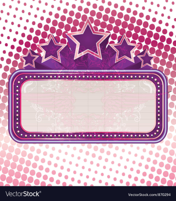 Neon sign vector image Neon sign vector image