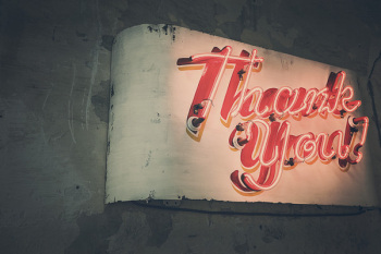 Neon Thank You Free Photo Neon Thank You Free Photo