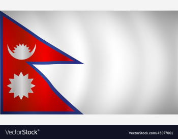 nepal flag background