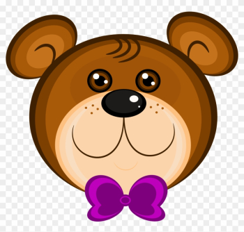 Net Clip Art Teddy Bear Scalable Vector Graphics - Baby Bear Face Clipart