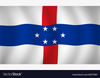 netherlands antilles flag background