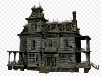 Netherworld Haunted House DeviantArt - Halloween House PNG Photos 