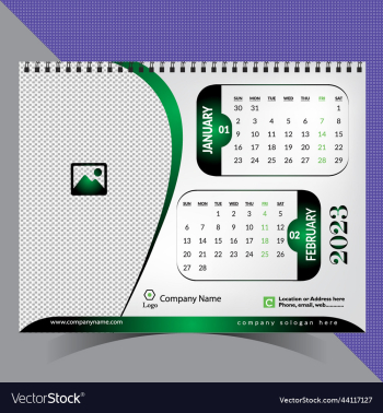 new desk calendar 2023