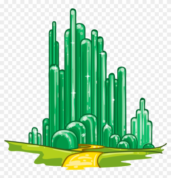 New Emerald City Clip Art Medium Size - Emerald City Wizard Of Oz