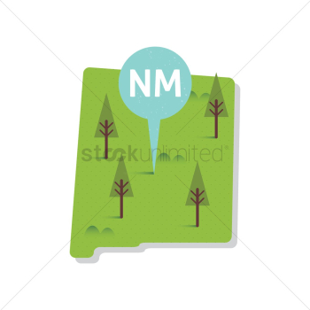 New mexico state map New mexico state map