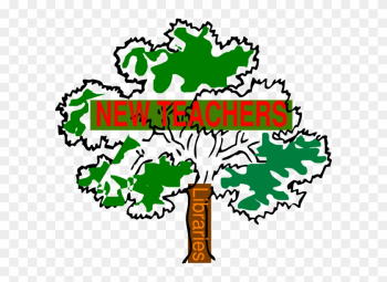 New Teachers &amp; The Library Clip Art - Tree Clip Art