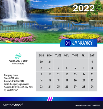 new year calendar for 2022 with flowers new year calendar for 2022 with flowers