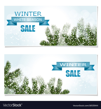 New year christmas flyer business cards vector image New year christmas flyer business cards vector image
