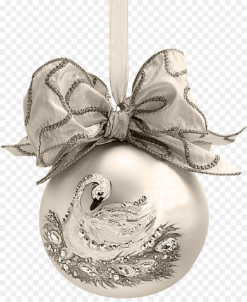 New Year Christmas ornament Christmas tree - Bow Ball New Year Christmas ornament Christmas tree - Bow Ball