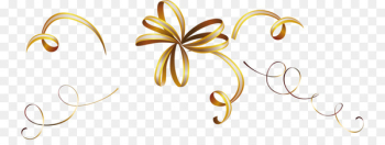 New Year Clip art - Golden ribbon New Year Clip art - Golden ribbon