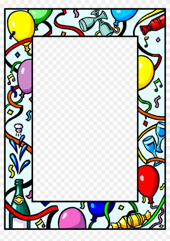 New Year Frame - New Years Eve Border Word