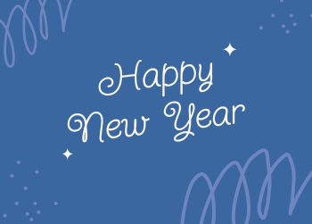 New year greeting template, blue | Free Vector Template - rawpixel New year greeting template, blue | Free Vector Template - rawpixel