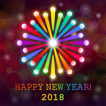 New Year's Day Wish New Year card New Year's resolution - Happy New Year 
