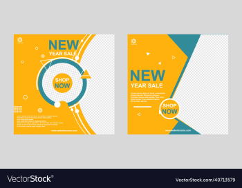 new year sale banner for social media new year sale banner for social media