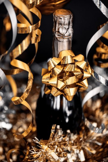 New Years Champagne And Decor New Years Champagne And Decor