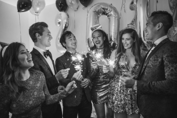 New Years Eve In Black And White New Years Eve In Black And White