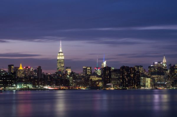New York city during nighttime New York city during nighttime