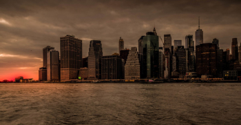 New York City during Sunset New York City during Sunset