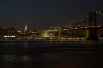 New York City Night Skyline New York City Night Skyline