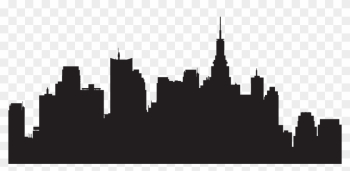 New York City Silhouette Skyline New York City Silhouette Skyline