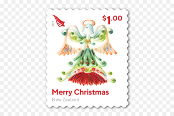 New Zealand Post Postage Stamps Mail Christmas stamp - christmas 
