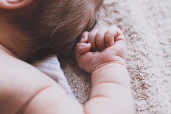 Newborn baby’s arm Newborn baby’s arm