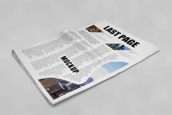 Newspaper mockup