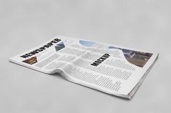 Newspaper mockup