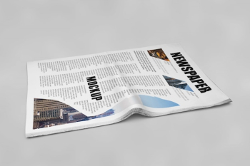 Newspaper mockup