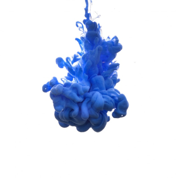 Nice blot of ink in water Nice blot of ink in water