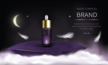 Night cosmetic series for face skin care Night cosmetic series for face skin care