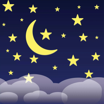 Night Sky Vector