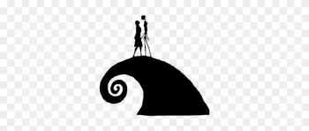 Nightmare Before Christmas Tagged &quot;jack Skellington&quot; - Jack And Sally Silhouette