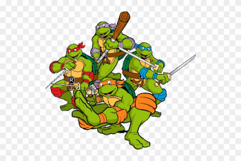 Ninja Turtles Clipart Classic - Classic Teenage Mutant Ninja Turtles Png