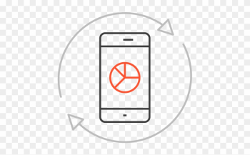 No Need To Synchronize The Medical Device With A Smartphone - Pictogram