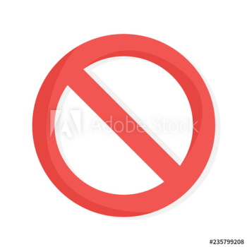 No red sign No red sign