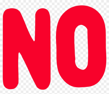 No Transparent Www Pixshark Com Images Galleries With - Transparent No Word Png