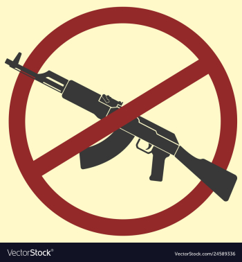 No war icon vector image No war icon vector image